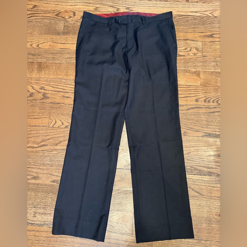 Tzarelli Italy Men’s Black Slacks 38R